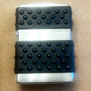 Zippo Matte Finish w/Non-slip Grip Lighter - 25% discount for a bundle of 4!